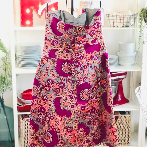 French Connection satin dress size 6 - Picture 6 of 7